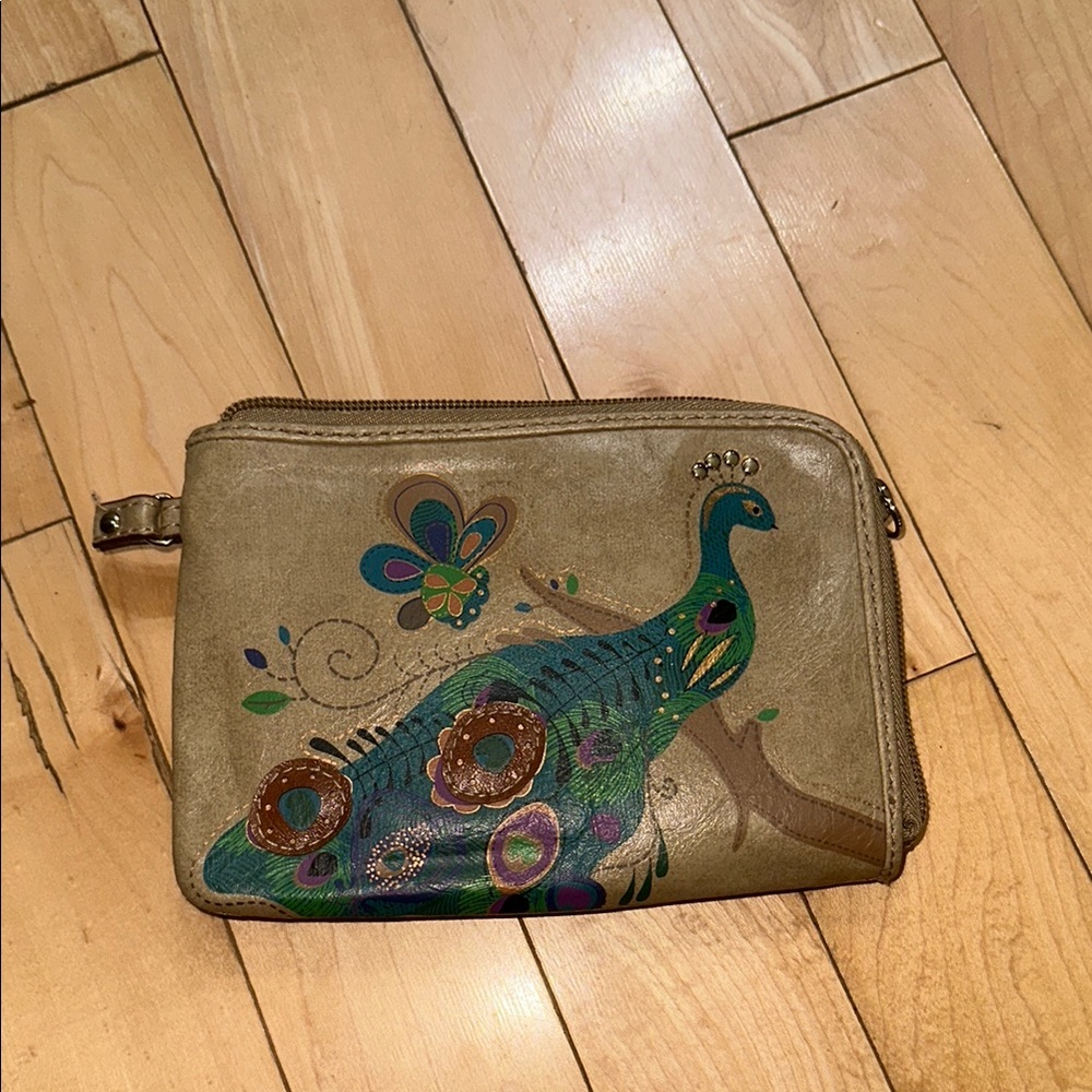 Relic Artistic Peacock Design Women's Wallet